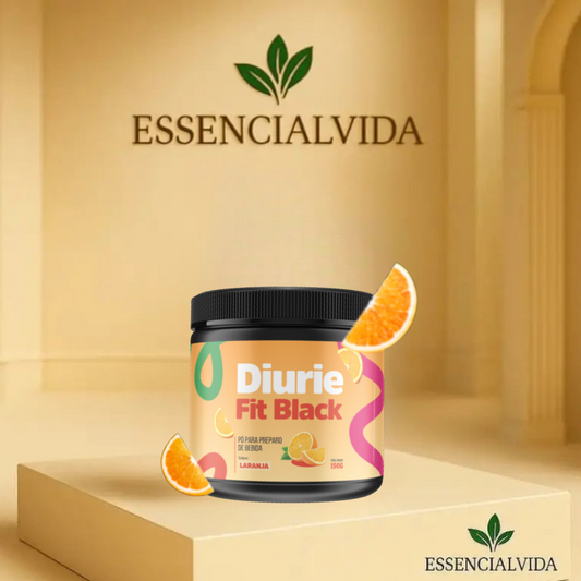 DiurieFit Black Laranja