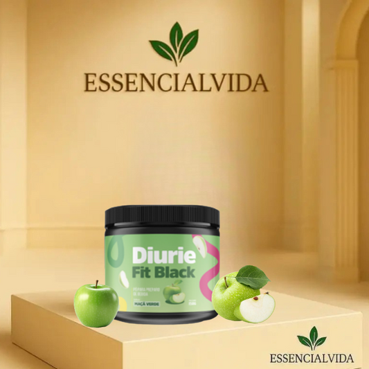 DiurieFit Black Maçã Verde
